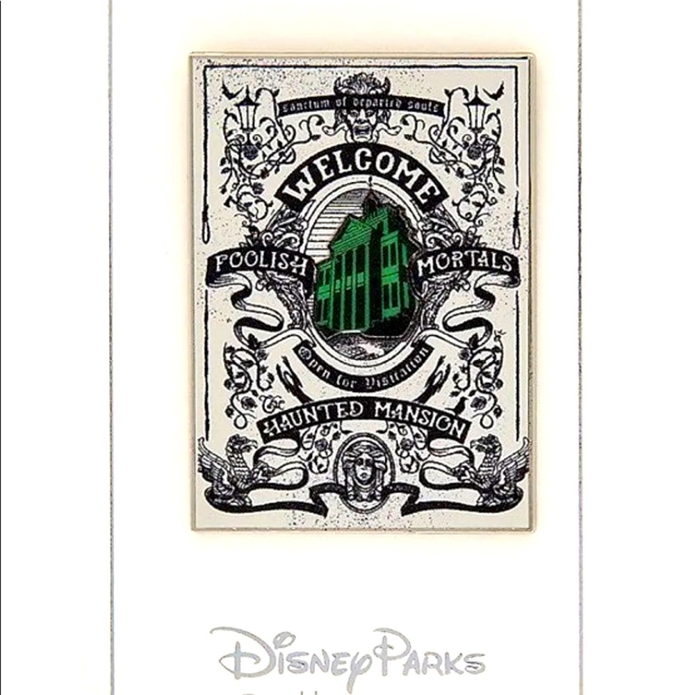 Disney Haunted Mansion Foolish Mortals Pin New